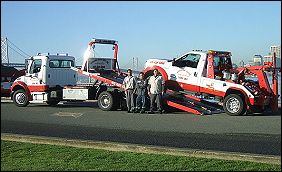 San Francisco flatbed towing